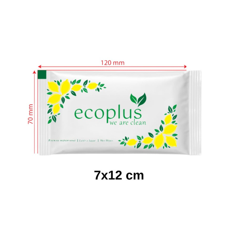 7x12 cm Standard Printed Disposable Wet Wipes (1,000 Pcs)